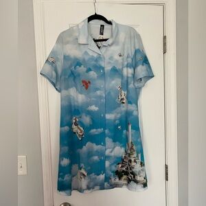 Southern Air Temple Shirt Dress - BlackMilk x Avatar Limited Collection